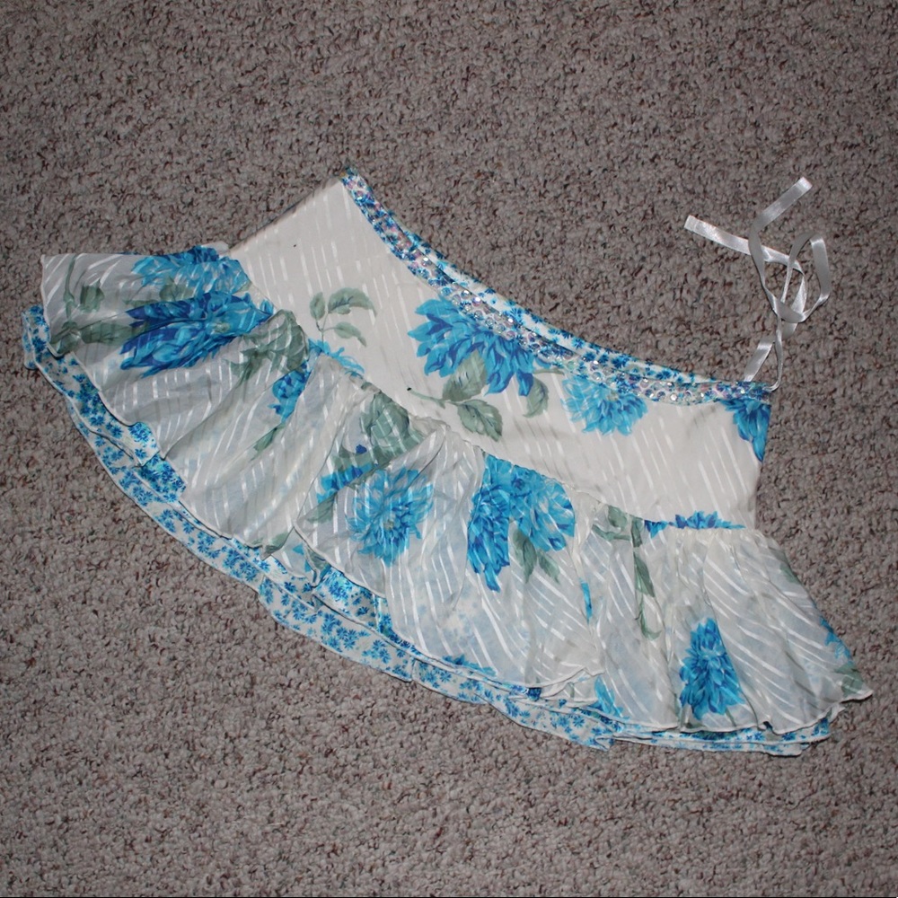 Vintage Abercrombie & Fitch Y2K Low-Rise Mini Skirt